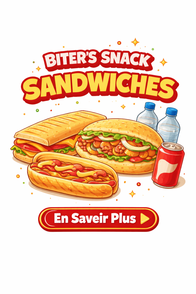 Des sandwichs croquants